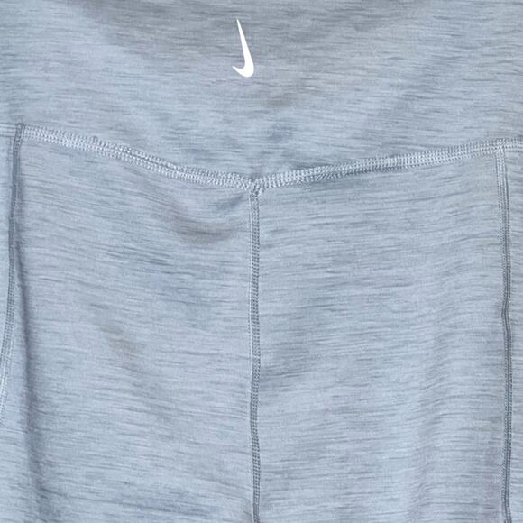 Nike Yoga Women's Plus Sz Grey Ruched Calf Yoga 7/8 Tights NWOT - Picture 12 of 16